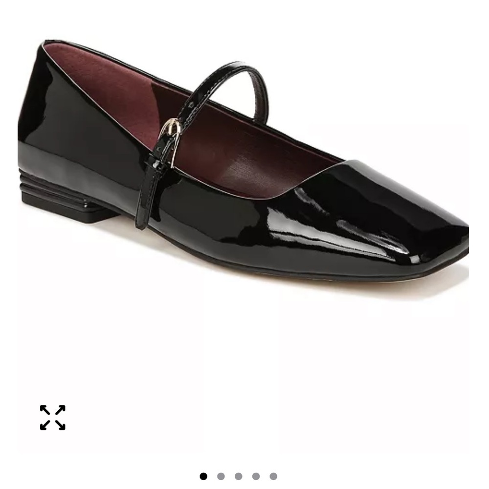 Franco Sarto Tinsley Square Toe Mary Jane Flats
